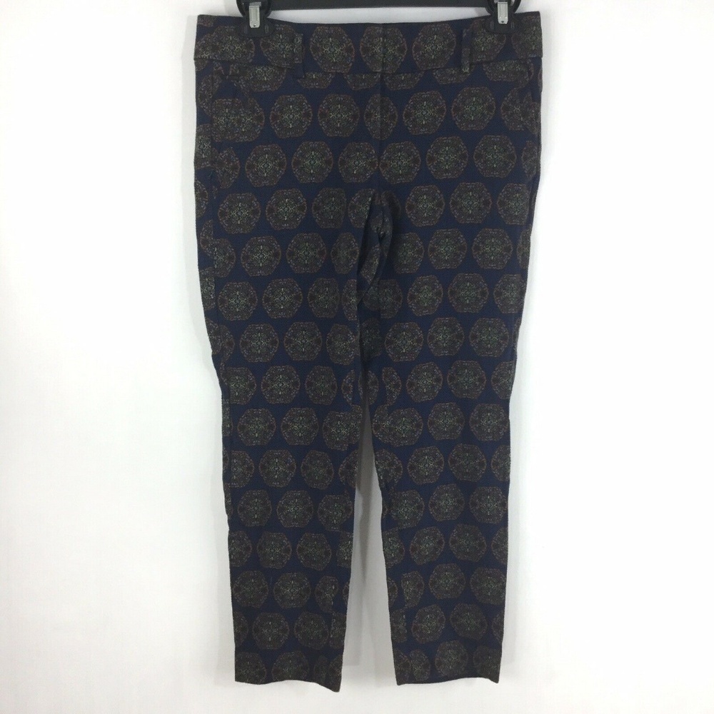 Ann Taylor LOFT Marisa Pant Geometric Print Crop